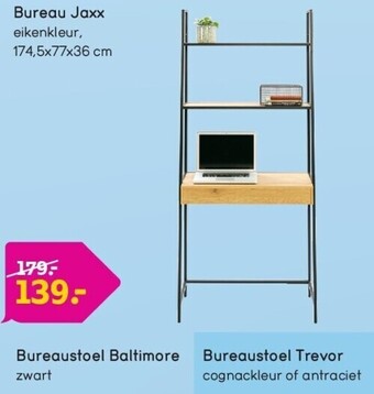 Leen Bakker Bureau jaxx aanbieding