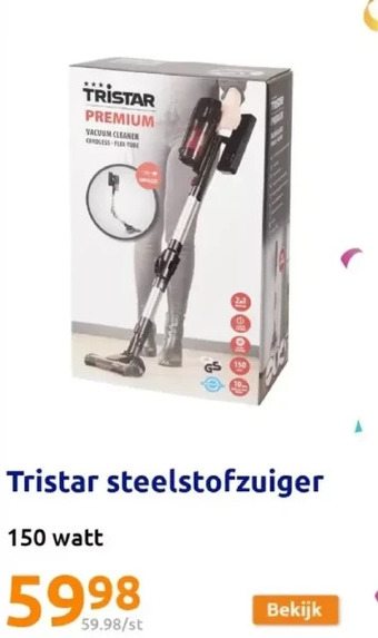 Tristar steelstofzuiger