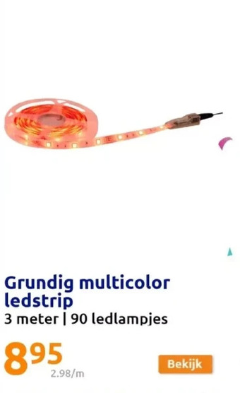 Grundig multicolor ledstrip