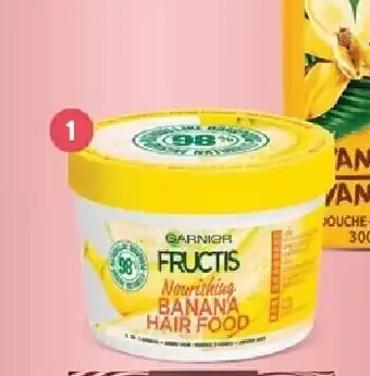 Haarmasker banaan hairfood 390 ml - fructis
