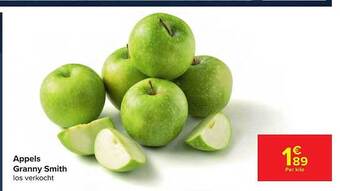 Carrefour Appels granny smith aanbieding