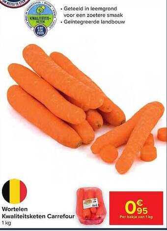 Carrefour Wortelen aanbieding