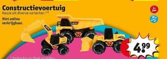 Kruidvat Constructievoertuig aanbieding
