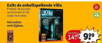 Exit: De Onheilspellende Villa