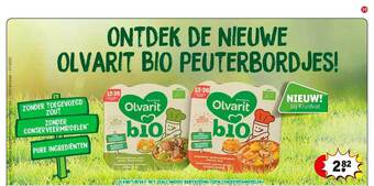 Olvarit Bio Peuterbordjes