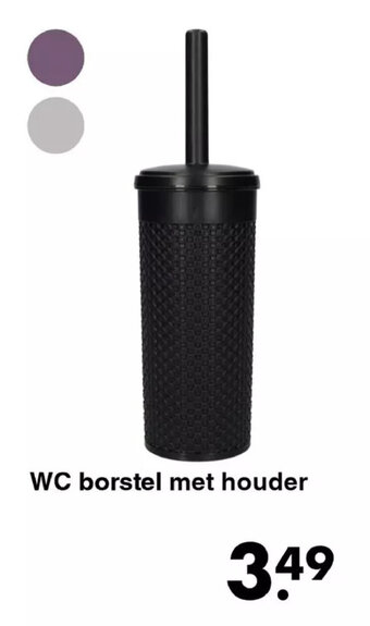 WC borstel met houder