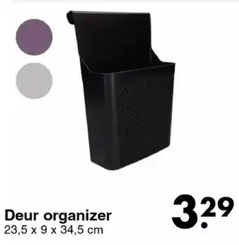 Wibra Deur organizer 23,5 x 9 x 34,5 cm aanbieding