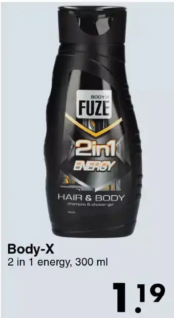 Body-X 2 in 1 energy, 300 ml