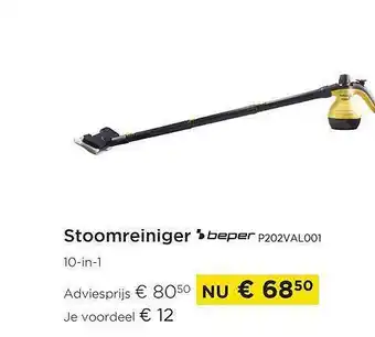 Stoomreiniger beper