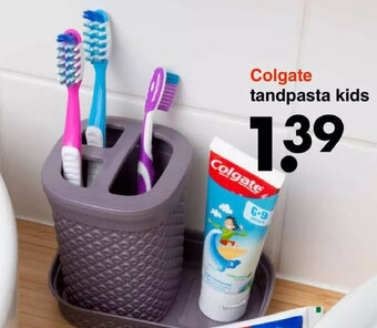 Wibra Colgate tandpasta kids aanbieding