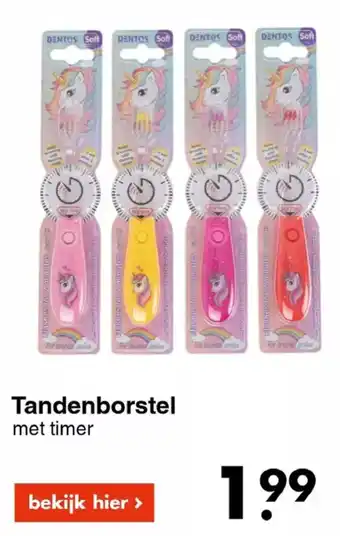 Dentos tandenborstel met timer