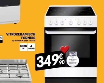 Vitrokeramisch fornuis