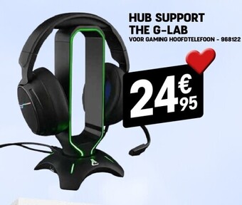 Hub support the g-lab
