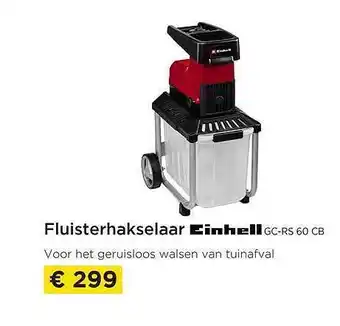 Molecule Fluisterhakselaar einhell aanbieding