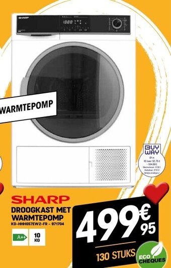 Electro Depot Droogkast met warmtepomp aanbieding