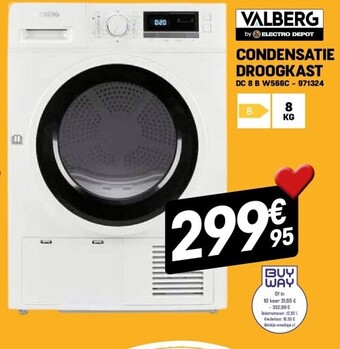 Electro Depot Condensatie droogkast aanbieding