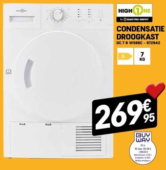 Electro Depot Condensatie droogkast aanbieding