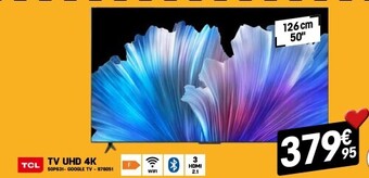 Electro Depot Tcl tv uhd 4k aanbieding