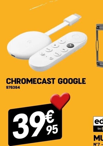 Electro Depot Chromecast google aanbieding