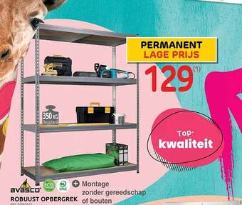 Brico Robuust opbergrek aanbieding