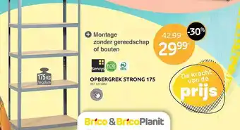 Brico Sencys opbergrek strong 175 aanbieding