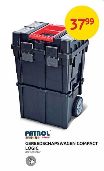 Brico Patrol gereedschapswagen compact logic aanbieding
