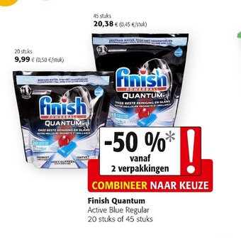 Colruyt Finish Quantum aanbieding