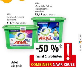 Colruyt Ariel aanbieding