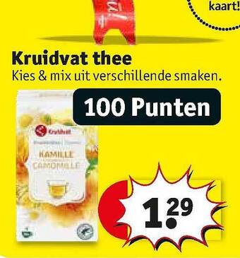 Kruidvat Kruidvat Thee aanbieding