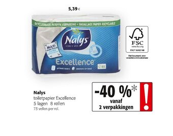 Colruyt Nalys aanbieding