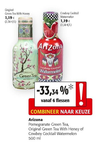 Colruyt Arizona aanbieding