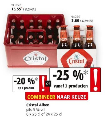 Colruyt Cristal alken aanbieding
