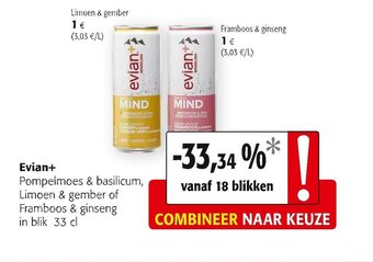 Colruyt Evian+ aanbieding