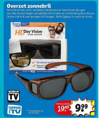 Kruidvat Overzet Zonnebril aanbieding