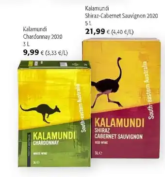 Colruyt Kalamundi chardonnay 2020 3 liter aanbieding