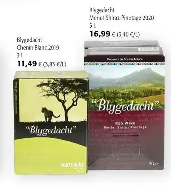Blygedacht chenin blanc 2019 3 liter