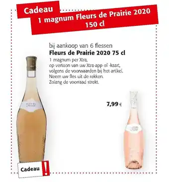 Colruyt Fleurs de prairie 2020 75cl aanbieding