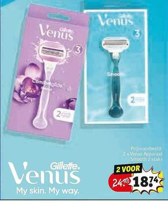 Kruidvat Gillette Venus aanbieding