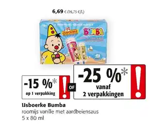 Colruyt Ijsboere bumba aanbieding