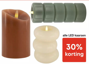 HEMA Alle LED kaarsen aanbieding
