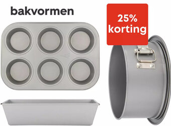 HEMA Bakvormen aanbieding