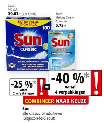 Colruyt Sun aanbieding