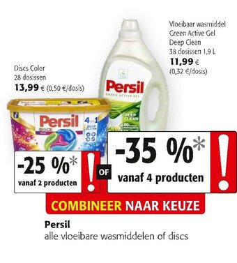 Colruyt Persil aanbieding