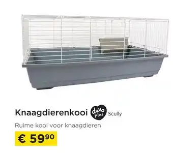 Molecule Duvo plus knaagdierenkooi scully aanbieding
