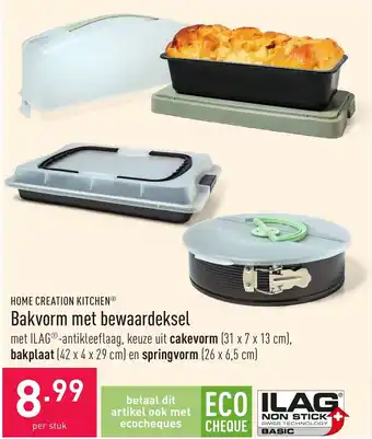 Home Creation Kitchen Bakvorm met bewaardeksel