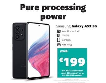 Base Samsung galaxy a53 5g aanbieding