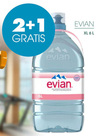 Prik en Tik Evian XL 6 L aanbieding