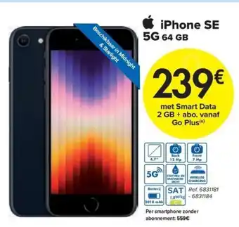 iPhone SE 5G 64GB ref. 6831181 - 6831184