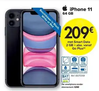 Carrefour iPhone 11 64GB ref. 6577259 aanbieding