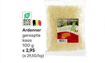 Bio Planet Ardenner geraspte kaas aanbieding